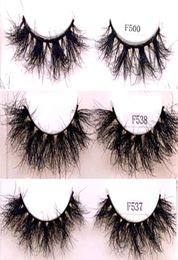 False Eyelashes 10pairs Lashes Mink Real Hair Fluffy Messy Soft Natural Makeup 3d5283471