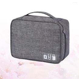 Storage Bags Small Electronics Bag Accessories Organiser Toiletry Travel Pouch Makeup Suitcase