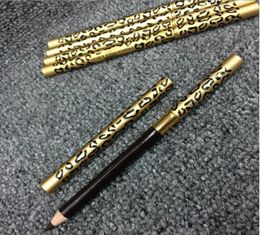 Waterproof Eyebrow Pencil With Brush Make Up Leopard Eyeliner maquiagem 5 Colours Shadow To Eyebrow Metal Makeup Tool5477656