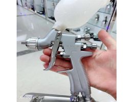 Auarita MINI H921 mini spray gun Gravity Feed Paint pot volume 250ml mini paint sprayer 10mm nozzle3664480