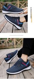 Running Shoes Summer New Fashion Mesh Breathable Hollow Flying Woven Sports Casual Shoes Men's Shoes Socks ShoesF6 Black