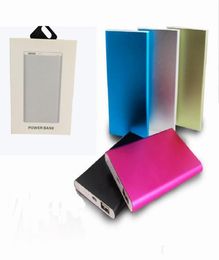 Power Bank mobile battery 8800mAh External Battery Powerbank Tablet PC Charger Cell Phone Power Banks usb cablce With Retail Box7220540