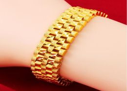 24K Men039s Titanium Gold Bracelets for men Men039s Bracelet tennis bracelet6851819