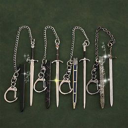 Keychains Lanyards Home>Product Center>Metal Ancient Famous Sword Key Ring Pendant Bag Pendant Q240429