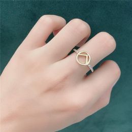 Women Designer Rings Fashion Letter F Gold Silver Ring Luxury Designers Jewellery For Men Womens Engagement Gifts Rings Party Weddin2068959