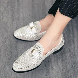 Casual Shoes Big Size Classic Men Dress Fringe Decoration Man Loafers Soft Moccasins Flats Driving High Quality Leather