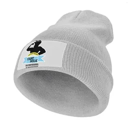 Berets Fight Milk Knitted Hat Caps Man For The Sun Beach Women Men's