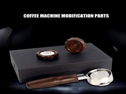 Coffee Philtres 58MM Bottomless Portafilter Philtre Holder Basket For Expobar E61 ECM Rocket Machine DIY Accessories7739820