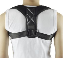 30pcs Posture Corrector Clavicle Spine Back Shoulder Lumbar Brace Support Belt Posture Correction Prevents Slouching5143663