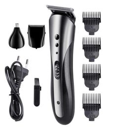 3 In1 Mens Electric Rechargeable Hair Clipper Portable Beard Shaver Shaving Machine Razor Beard Nose Trimmer TSLM1 P08173026290