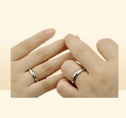 Fashion ture 925 pure sterling silver wedding couple rings man and momen luxury styles silver ring Jewellery model no R0231694795