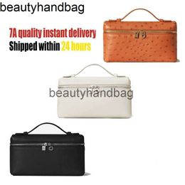 Loro Piano LP LorosPianasl Lp19 Colours Bag Totes bag 7 hand baguette cowhide lady cosmetic travel luxurys Designer Clutch Bags Purses handbag Cross Body Hobo Womens m