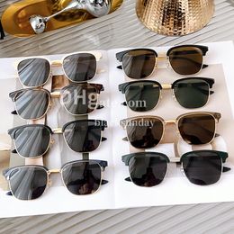 Designer Sunglasses For Women Summer Elegant UV Protect Sun Glasses Luxury Ladies Cat Eye Sunglasses Full Frame Eyewear With Box