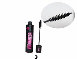 Mascara 3D Fibre LASHES Waterproof Mascara Double tune the amount of mascaraThick curling anti halo mascara48pcslot DHL7519506