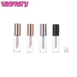 Storage Bottles Mini Lip Gloss Refillable Glaze Empty Cosmetics Packing Container Lipstick Liquid Tubes DIY Lipgloss Makeup Tool