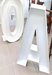 Party Decoration 73cm Number amp Alphabet Mosaic Frame Stand Balloon Box Baby Shower Giant Adult Children Birthday Decor Letter1548283