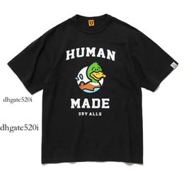 human made mens shirt men designer t shirts Human Made Cartoon Bat Print T-shirts T-shirt Men Designer Tshirt Mens Round Neck Cotton Letter Summer Tee T-shirts