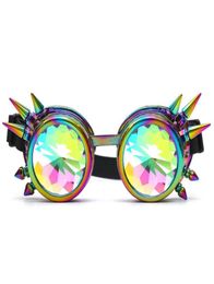 2018 Kaleidoscope Colourful Glasses Rave Festival Party EDM Sunglasses Diffracted Lens spectacles gafas de sol mujer okulary B209264950