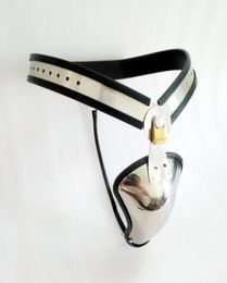 Design Male Model-T Curve Waist Belt Stainless Steel Adjustable Device Cock Cage Sex Toys For Men9869398