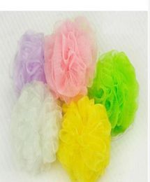 Loofah Bath Ball Mesh Sponge Milk Shower Accessories Nylon Mesh Brush Shower Ball 5g Soft Body Cleaning Mesh Brush3970805