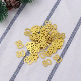 Party Decoration 1200 Pcs Happy Birthday Decorations Confetti For Dining Table Anniversary Number