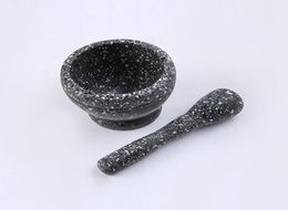 Mortar and Pestle Kitchen Garlic Mills Pounder Cuisine Garlic Mills Mixing Pot Herb Pepper Minced Tool Mortar Grinder249Y78010336573982