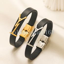 High Quality 18K Gold Bracelets Designer Letter Bangle Wedding Jewellery Gift Brand Letter Women Bracelet Lover Stainless steel Bangles Fashion Jewellery