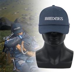 Party Masks Game Death Stranding Cosplay Hat Sam Blue Bridges Embroidery Baseball Cap Adjustable2970492