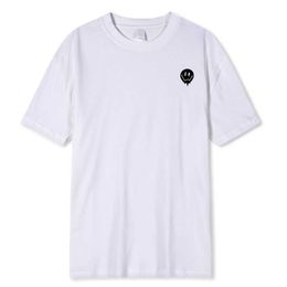 Men's T-Shirts A Twisted Printing T Shirts Men Fashion Loose T Clothing Breathable Casual Summer Tshirt Fashion 100% Cotton Mens Tops Y240429