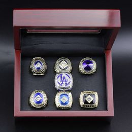 2e15 Band Rings 7 Los Angeles Dodge Mlb World Series Championship Rings Set