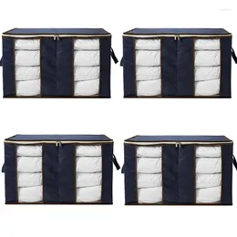 Storage Bags Double Window Packing Luggage High Capacity Thickened Non-woven Multi-functional Bag Clothes Quilt