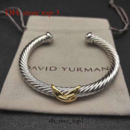 David Yurma Bracelet Bracelet for Women High Quality Station Cable Cross Collection Vintage Ethnic Loop Hoop Punk Jewellery Band 230922 1055