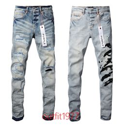 jeans hole viola rovina robin religione pantaloni dipingono più in alto idei jeans di marca viola