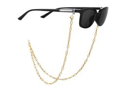 Sunglasses Frames 1pcs Fashion Eyeglasses Chain Reading Glasses Hanging Paperclip Rolo Basic Women Men Holder Mask DN2551519841