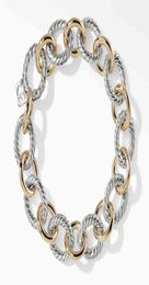Designer Jewelry Bracelet Gold Sliver Bangles Charm Men Women 925 Sterling Silver Bracelets Fashion Hip Hop Style Ladies Couple Gi7330028
