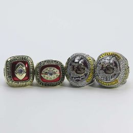 Band Rings 2023 Kansas Chief Super Bowl Champion Ring Set 4 Pieces 1966 1969 2019 2023 10c5