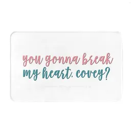 Carpets You Gonna Break My Heart Covey ?-To All The Boys I'Ve Loved Before 3D Household Goods Mat Rug Carpet Foot Pad To