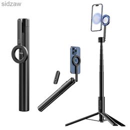 Селфи моноподы Ulanzi Magnetic Phone Selfie Stick Tpeper Pro/Max 136,5 см/164 см. Подходит для iPhone 15 14 13 12 с дистанционным управлением селфи -палочкой wx