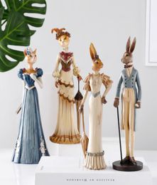 Cat Home Decor Resin Animal Statue And Figurines Cartoon Ornaments Gift For Friends T2007102047917