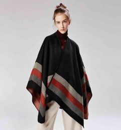 Ladies Scarf Shawl Creative New Fashion Cashmere Imitation Retro Art Thicken Warmth JGRE6746805