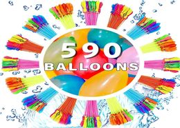 Water Balloons for Kids Adults Filling Balloon Set Summer Splash Party Easy Quick Fun Outdoor Backyard for Swimming Pool6434539