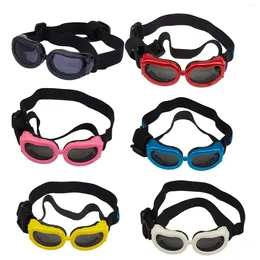 Dog Apparel Sunglass Goggles Eyes Protective With Adjustable Band Pet