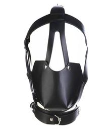 BDSM Donkey Mouth Gag Muzzle Sex Toys Head Harness Bondage Gear Restraints Fetish Play Adult Products Black1840242