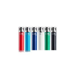 Lighters Original Nylon Clipper Torch Lighter Red Flame Jet Gas Butane Cigarette Pipe Smoking Refill Portable Windproof Wholesale No D Dhu7H