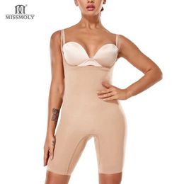 Women's Shapers Women Bodysuit Shapewear Tummy Control Full Body Shaper Sheath Butt Lifter Push Up Thigh Slimmer Abdomen Shaper Corset Underwear Y240429