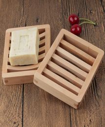 Durable Wooden Soap Dish Tray Holder Storage Rack Plate Box Container for Bath Shower Plates Bathrooma397219934