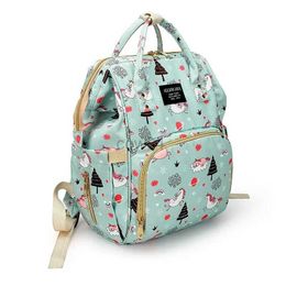 Diaper Bags 1Mother Bag Mother Bag High-Capacity Backpack Pregnant Woman To Give Birth Bottle Mother And Baby Bag Oxford Waterproof Backpack d240429