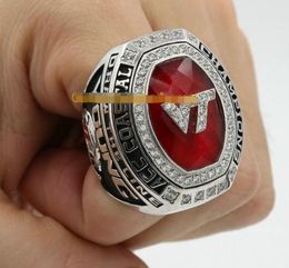 2016 Virginia Tech Hokies ACC Coastal s Ring with Wooden Display Box Souvenir Men Fan Gift 2019 whole Dro4575099