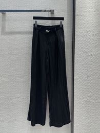 Women's Brand Same Style Pants 2024 New Spring Summer Fashion Designer Luxury Women Trousers 0430-3