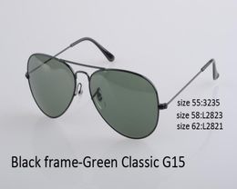 WholePilot Sunglasses for Men Women Fashion Brand Designer Sunglasses Metal Frame Glass Lens UV400 Excellent Quality Sunglass5032666